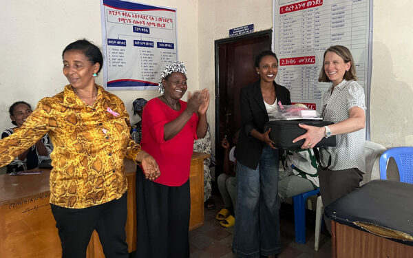 a donor event supporting healthcare for at-risk familes